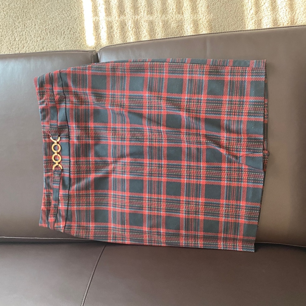 Plaid skirt